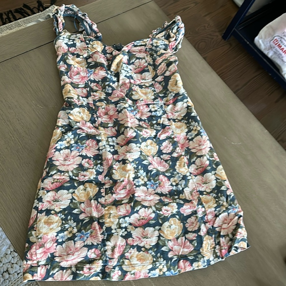 Abercrombie and fitch floral dress - size small